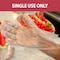 Kleen Chef Disposable Gloves, High Density Polyethylene, Powder-Free, XL, 525 PK, Clear BL-KCFS-ES-HDPE-CLDG-01-XL - alternate 8